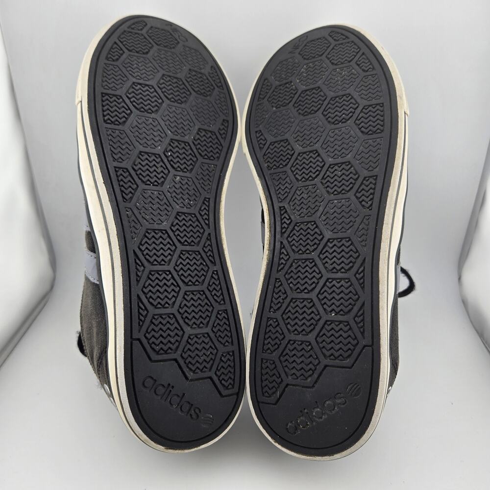 Adidas NEO Mens Size 10 Black Canvas Low Top Sneakers Skate Shoes F38133 11/13 - Picture 9 of 14